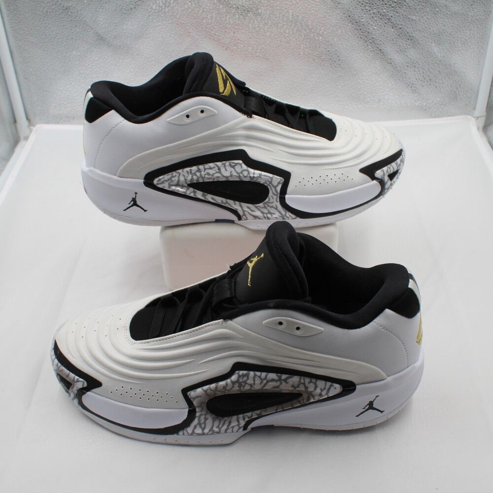 Nike Air Jordan Luka 3 PF Size 10.5 "Motorsport" White Black Gold FQ1285-170